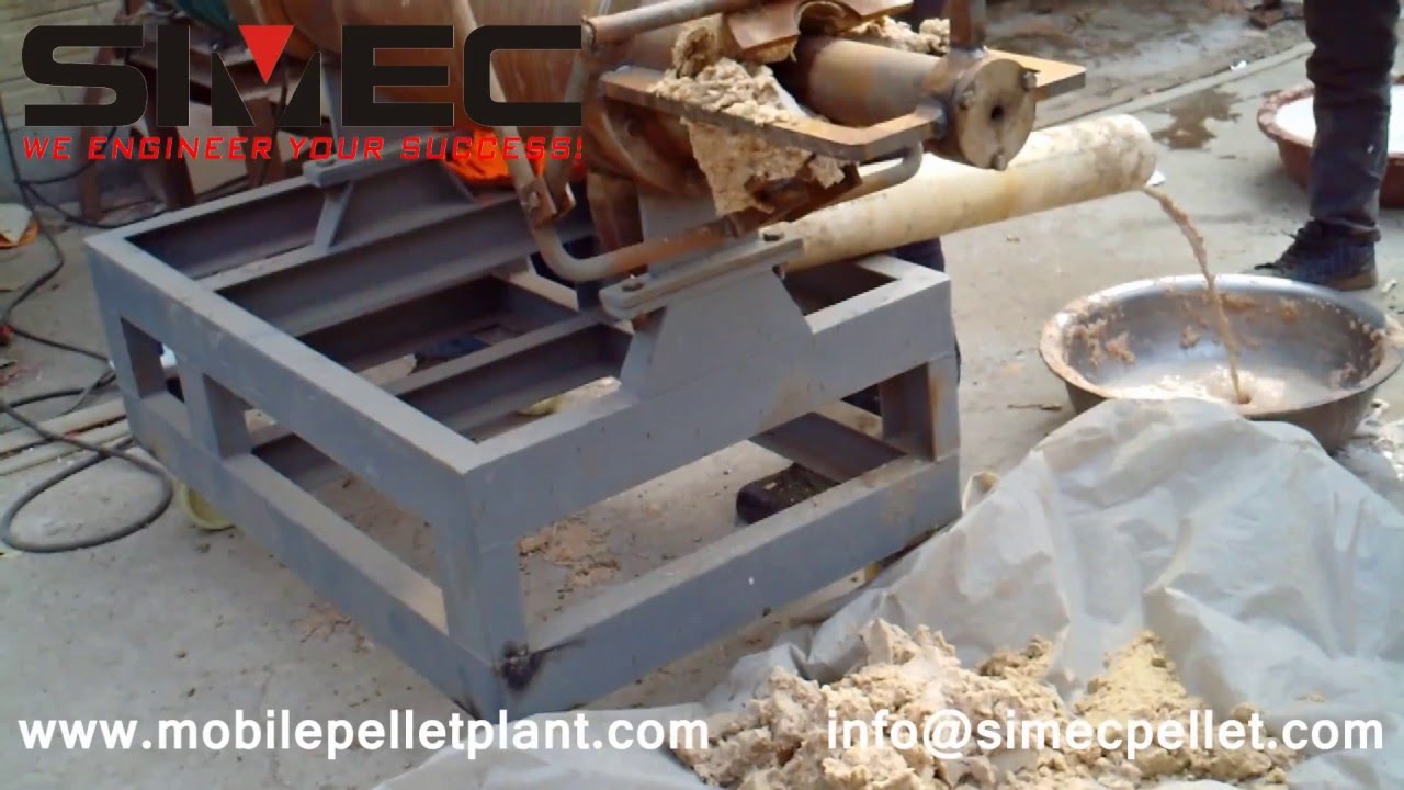 SIMEC screw potato residue dewatering press, Screw Dewaterer Press, Mobile Screw Dryer