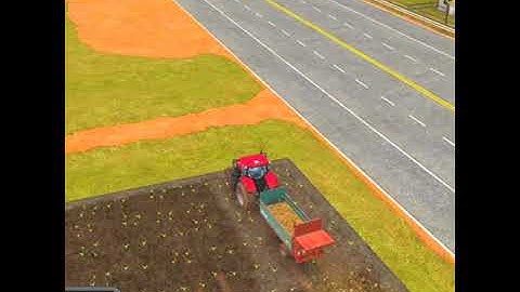 Animals Fertilizing On Corn In FS 18 | FS18 Gameplay | Farming Simulator 18 | FS18 Timelapse #shorts