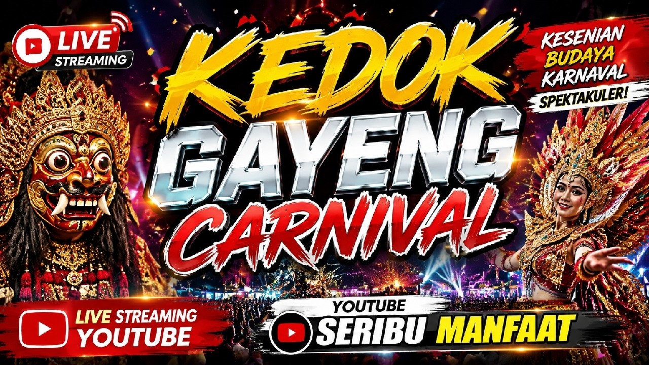 🔴LIVE KARNAVAL DESA KEDOK-TUREN