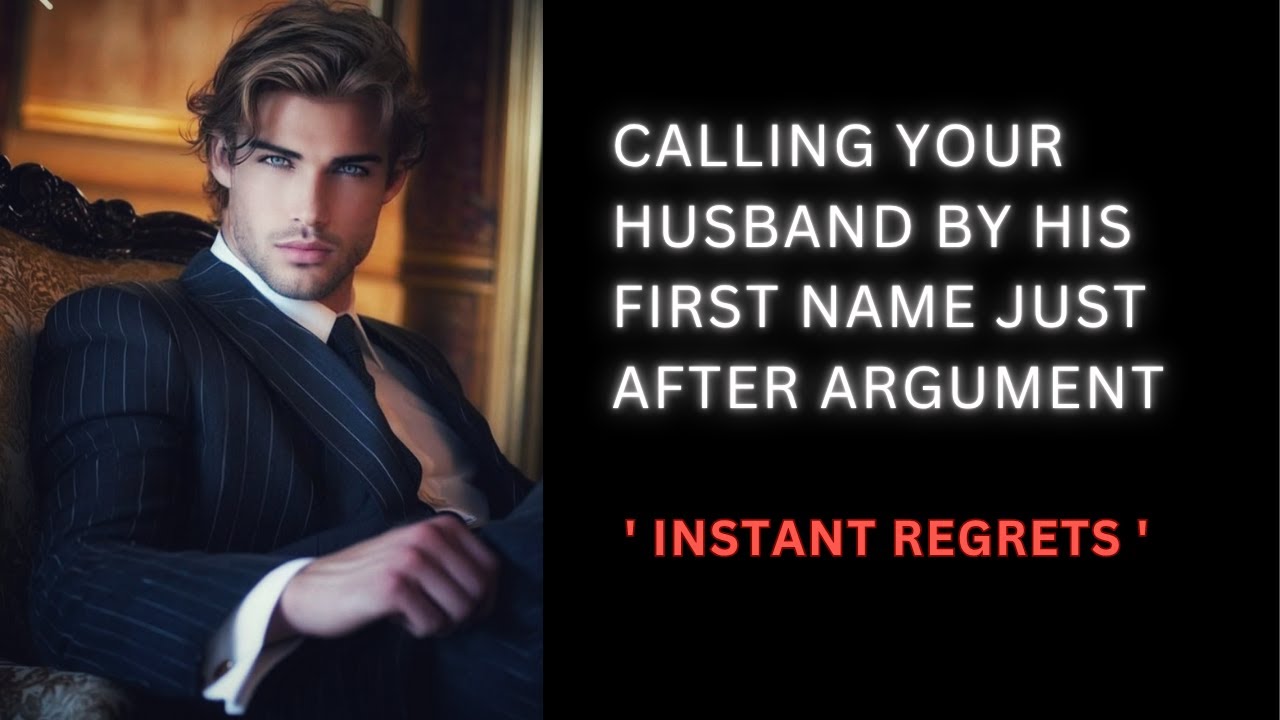 [ASMR] Calling your Husband by his first name just after argument, instant regrets.