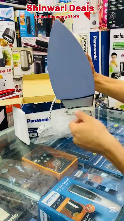 Malaysia Made Panasonic Dry Iron #imported #iron #panasonic #viral