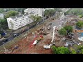 И тут начался дождь.../ строительство эстакады на ул. Ново Садовая / 3 сентября 2021 г / Самара