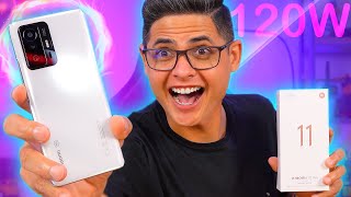 IMPORTEI o Xiaomi 11T PRO! Esse SMARTPHONE vem com CARREGADOR SUPER POTENTE! Unboxing e Impressões