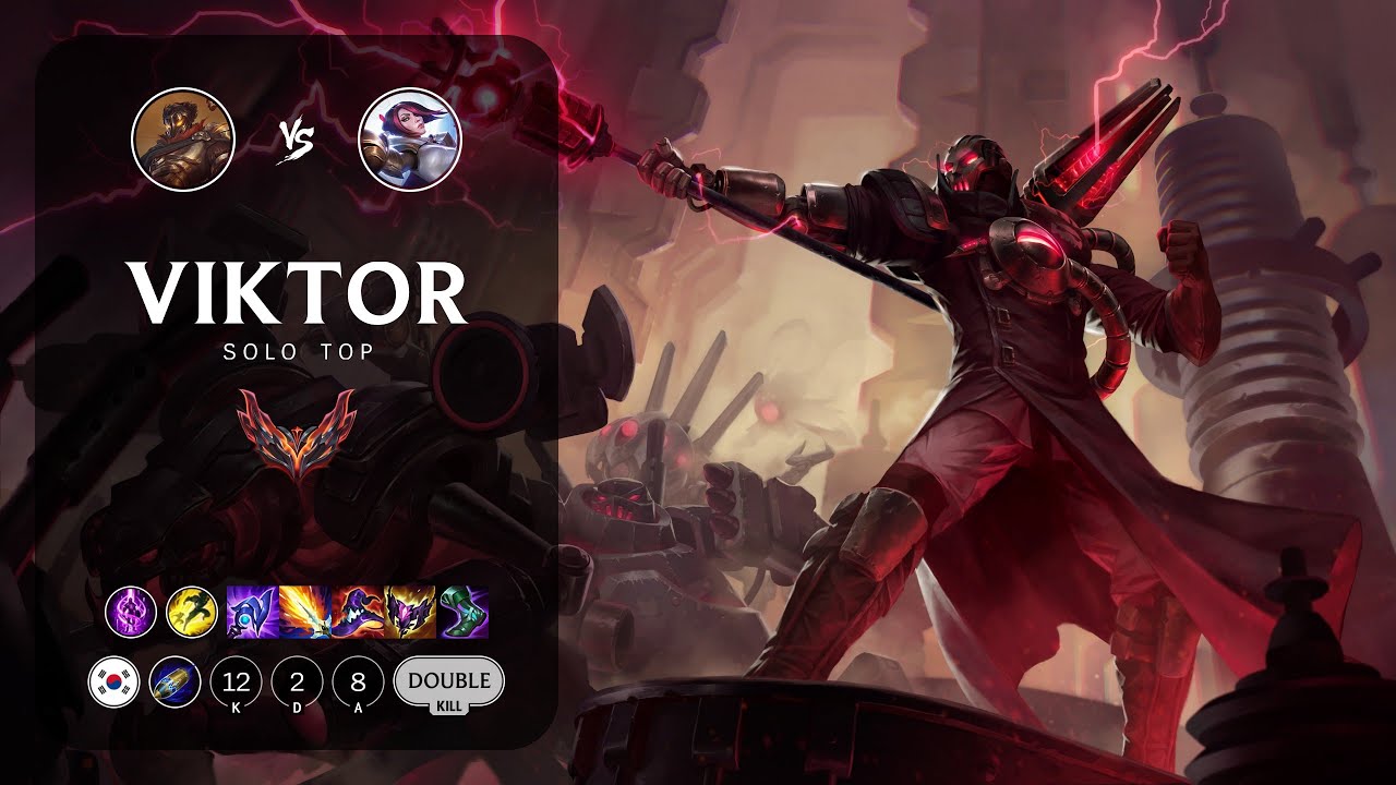 Viktor Top vs Fiora - KR Grandmaster Patch 13.15