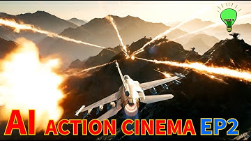 AI Cinema EP2: Jet Fighter Battle F16, F18 Apache by ChatGPT & VEO3 — War movie Scene by SmileTips