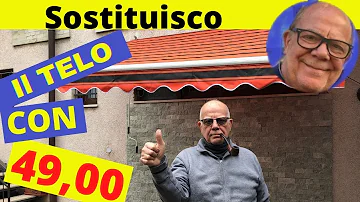 Quanto costa cambiare telo tenda da sole?