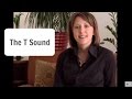 How to pronounce the english  t sound t  pronunciation lesson