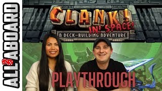CLANK IN SPACE | Board Game | 2 Player Playthrough | How to Burgle the Evil Emperor's Spaceship