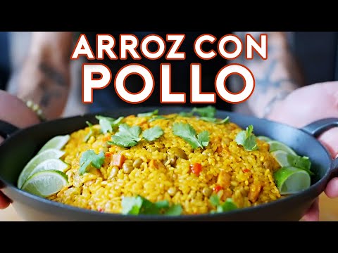 Binging with Babish Arroz con Pollo from Spiderman Into the Spiderverse