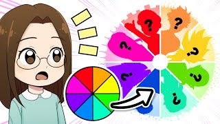 Color Wheel Challenge!  Drawing a Character for Each Color of the Color Wheel!