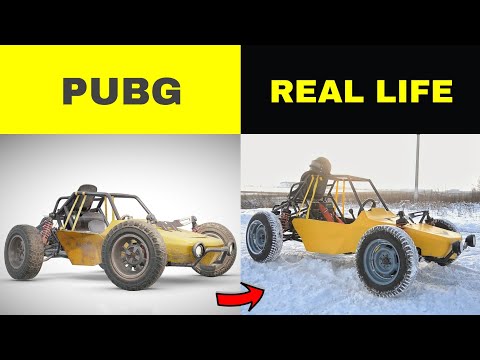 PUBG Vehicles in REAL LIFE ! ! !