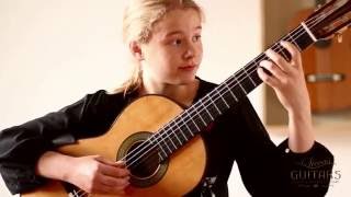 Leonora Spangenberger (11) plays Allegro BWV 998 by J. S. Bach on a 2004 Curt Claus Voigt chords