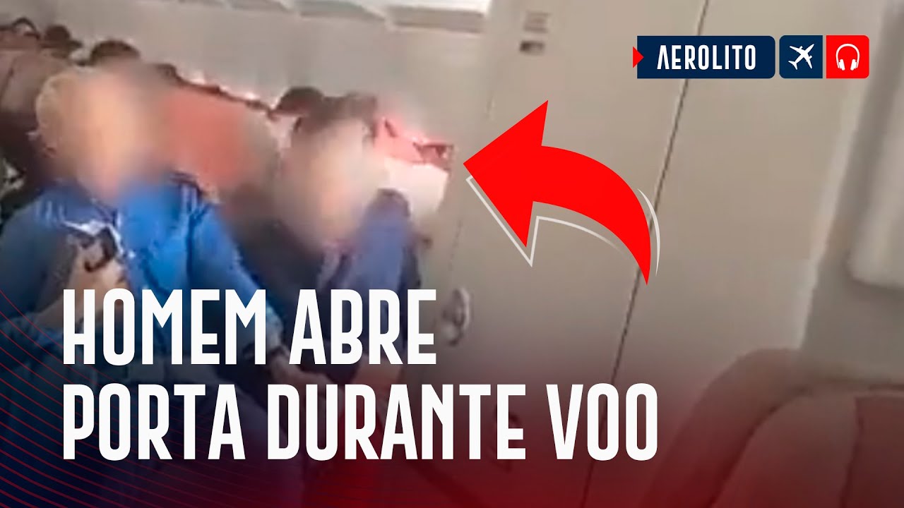 Homem ABRIU a Porta do avião em VOO! | EP. 1127