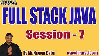 Celebrity FULL STACK JAVA tutorials || Session - 7 || by Mr. Nagoor Babu On 28-07-2022 @10AM IST Profile