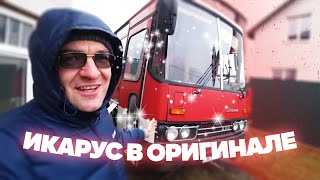 Автобус Икарус в оригинале с пробегом 130 тыс. Назад в СССР! Back in USSR.