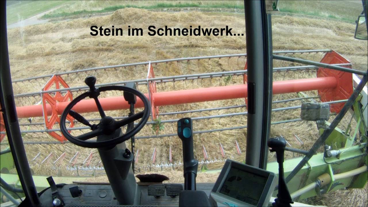 Lexion 460 Weizendrusch 2016