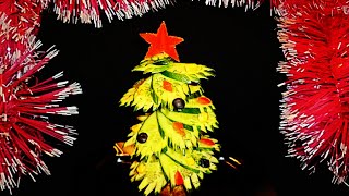 Елочка из овощей! Christmas tree of vegetables! Украшения из овощей! Decoration of vegetables!