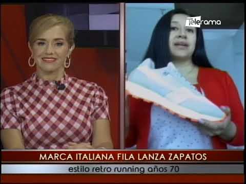 Marca Italiana Fila lanza zapatos estilo retro running años 70