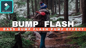 WONDERSHARE FILMORA | HOW TO MAKE SCREEN | BASS BUMP FLASH EFFECT | TUTORIAL [HINDI] DEEP THABAL !