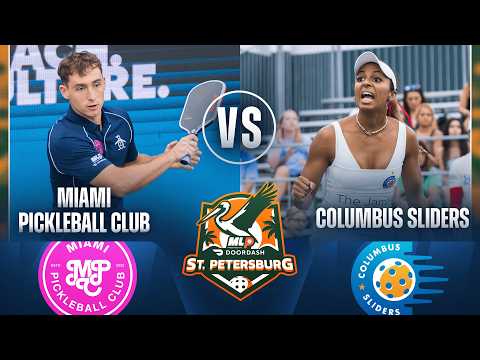 Miami Pickleball Club vs Columbus Sliders at 2026 MLP St. Petersburg - Group Play Day 2