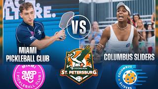 Miami Pickleball Club vs Columbus Sliders at 2026 MLP St. Petersburg - Group Play Day 2