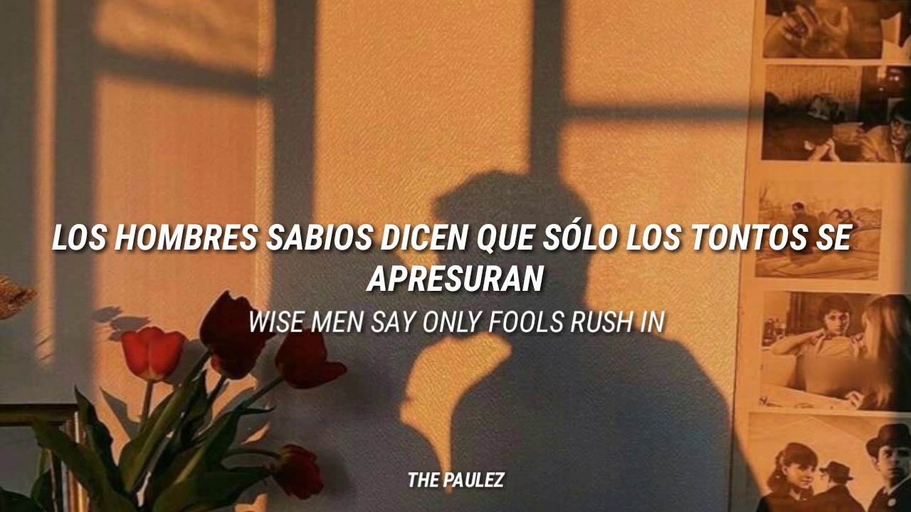Can T Help Falling In Love Letra Español