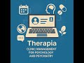 Beyond Therapy: Smart Clinic Management with THERAPIA