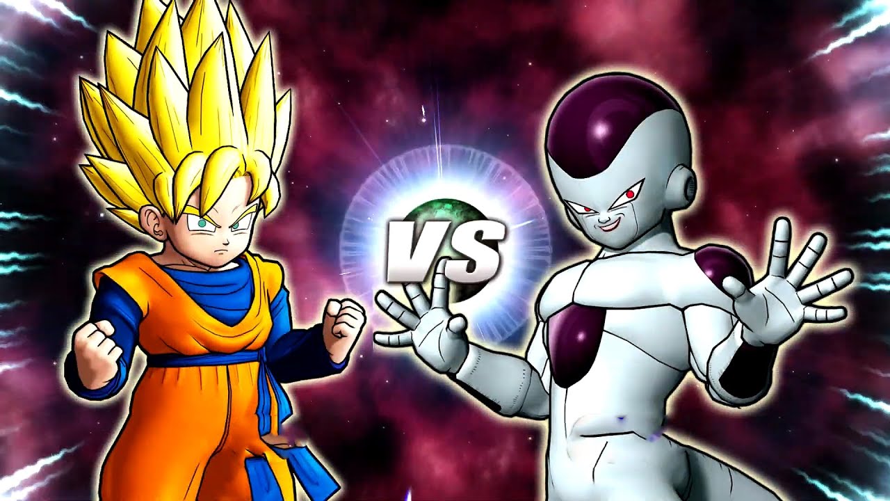 Goten SSJ Vs Frieza