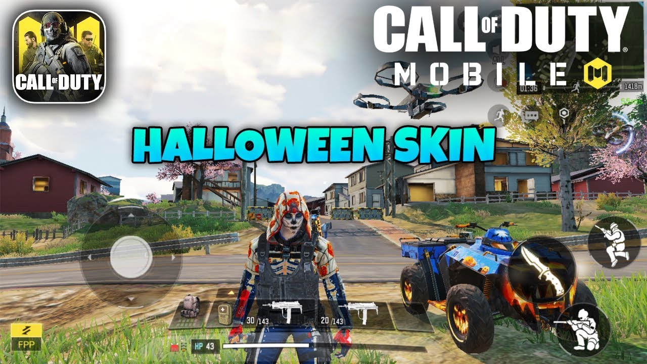 Call Of Duty Mobile Halloween Skin Gameplay | CODM Solo Squad (Android, iOS) - 