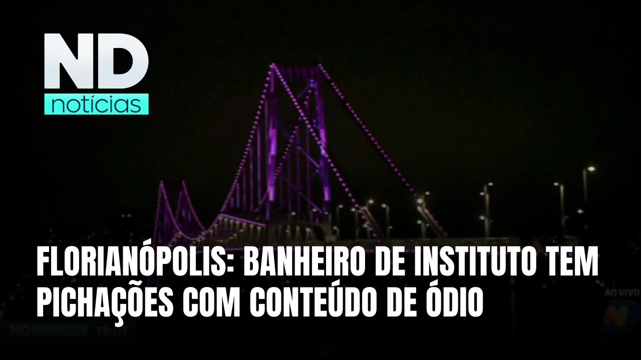 Pichações misóginas, racistas e nazistas são encontradas em instituto de SC