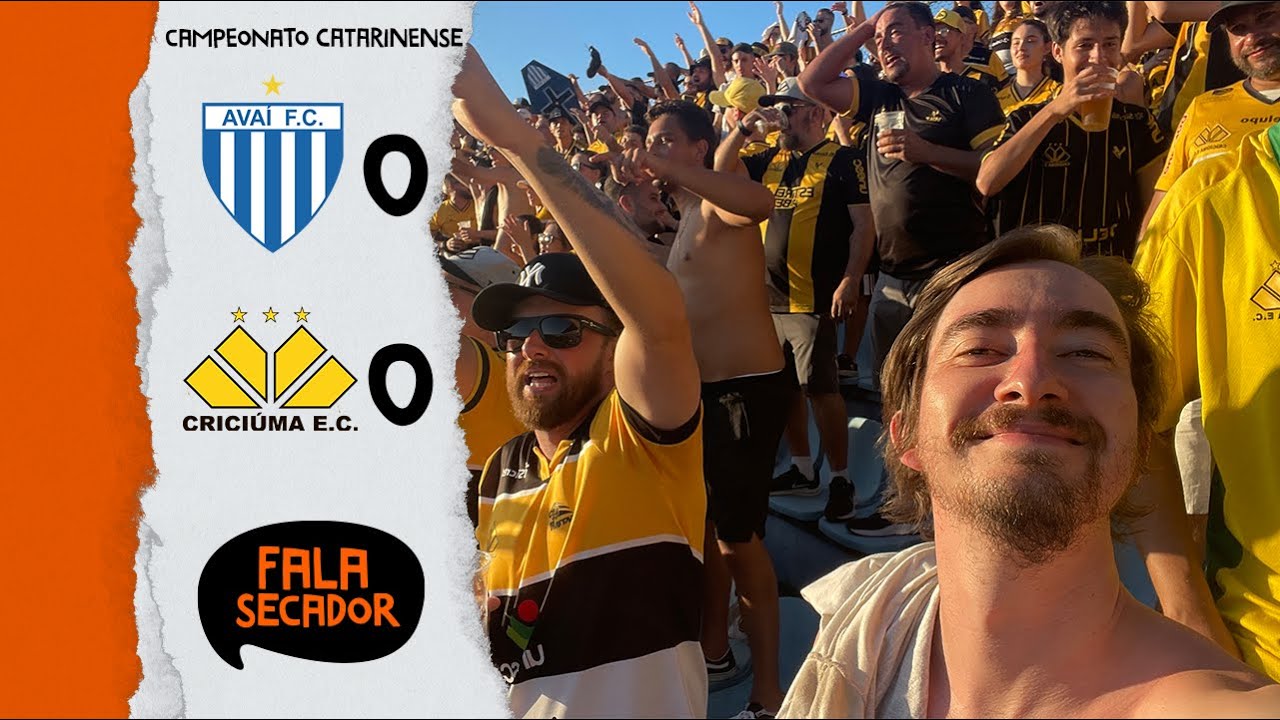 A INSANA TORCIDA CARVOEIRA /AVAÍ 0 X 0 CRICIÚMA / VLOG 128