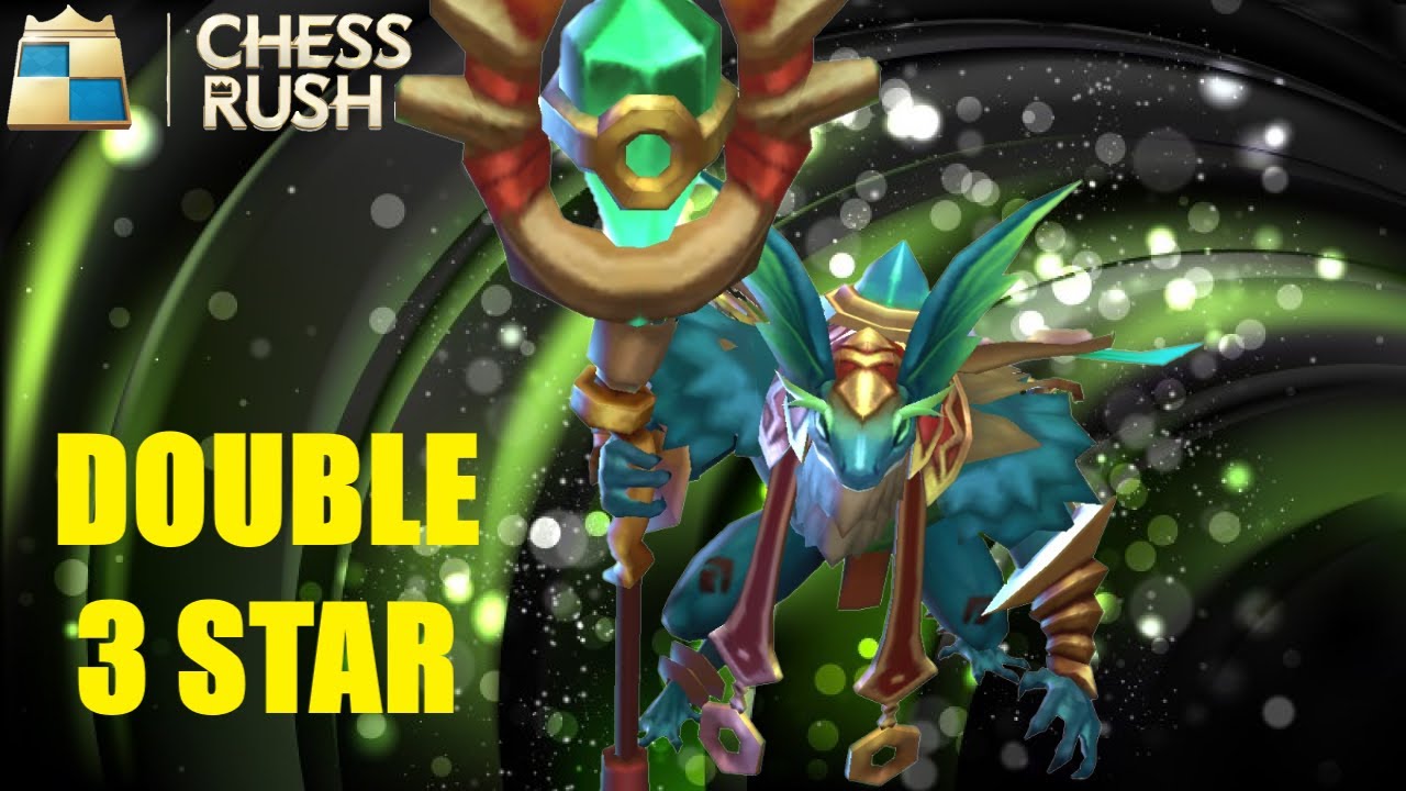 CHESS RUSH - Double 3 Star Witch Doctor!!!