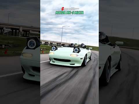 Mazda MX-5 Green smooth Cute 👀 #miata #jdm #car #cute