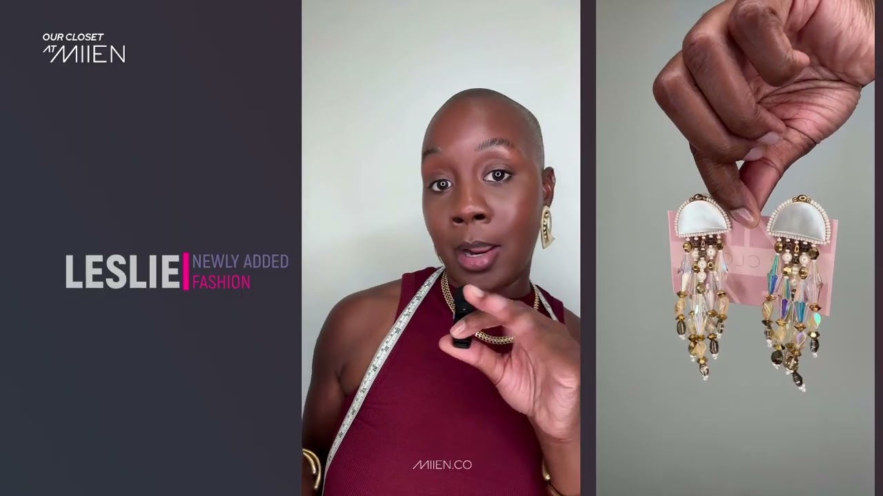 Fashion Look Review: Leslie Chandelier Earrings (pre-owned), Newly Added to Our Closet at MIIEN
