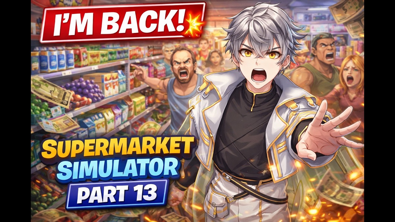 I’m Back! 💥 Biggest Comeback Sale Ever | Supermarket Simulator Part 13 ...