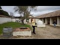 Mission La Purisima, patio area