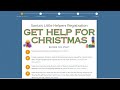 Help for CHRISTMAS Applications | Assistance for Families