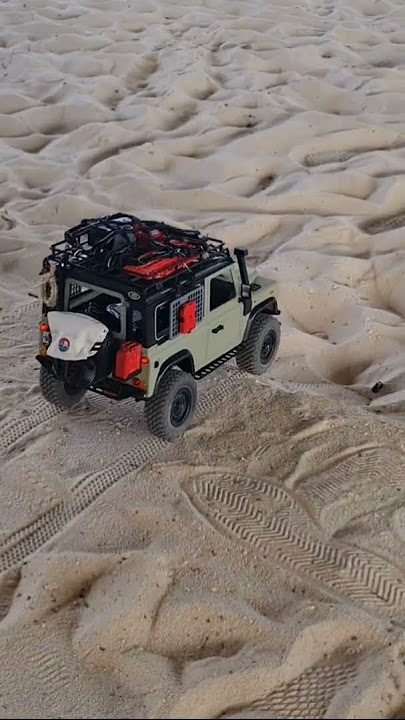 Suspension Sand Test..#rc​ #rcadventures​ #rccars​ #rccrawlers​ #toyota​ #landrover​ #MNRC​