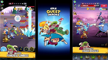 Idle Quest Heroes Gameplay Android | New Game