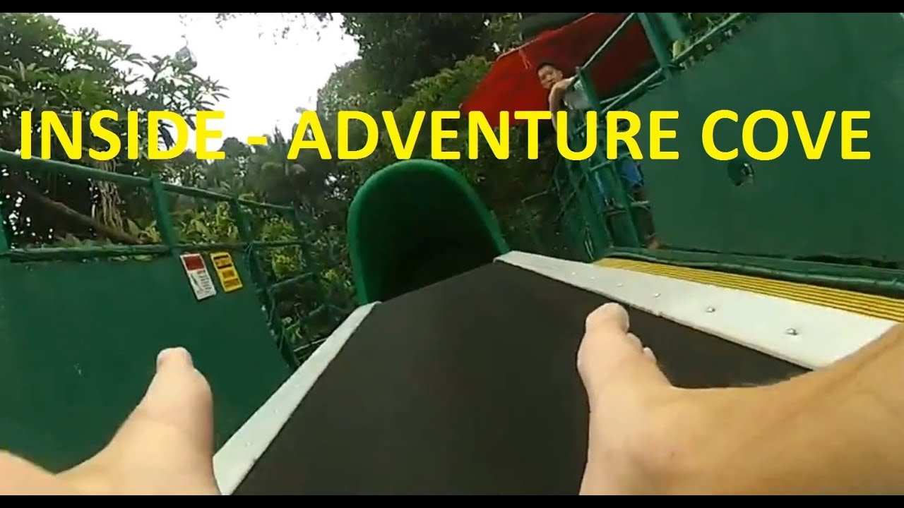 Adventure cove waterpark singapore sentosa gopro INSIDE!!!s