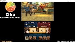 Citra 3DS Emulator - Fire Emblem: Awakening Ingame! Fragment Lighting