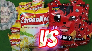 VIRAL DAH!!! SNACK ZAMAN NOW vs KIKOYA