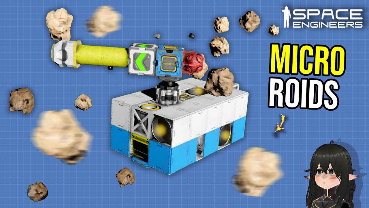 This Trick Makes Micro Asteroids Orbit Your Station, Space Engineers ...