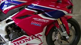 HRCステッカーとタンクパッドを貼ってみました【CBR250RR（MC51)】