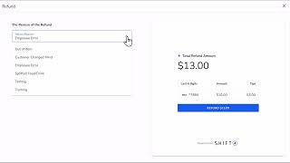 Famous Shift4 Dine Customer Hub: Perform Refund and Tip Adjustments Profile