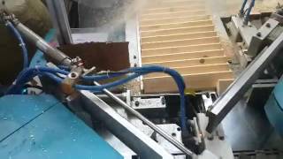 New auto stretcher bar machine