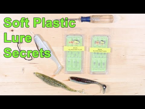 Adding Rattles To Soft Plastics (To Catch More Fish) 