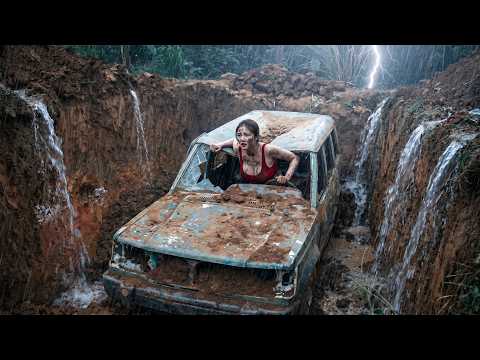 $20,000 Challenge: Genius Girl Saves a Mercedes Buried for 20 Years for a Grandson’s Dream