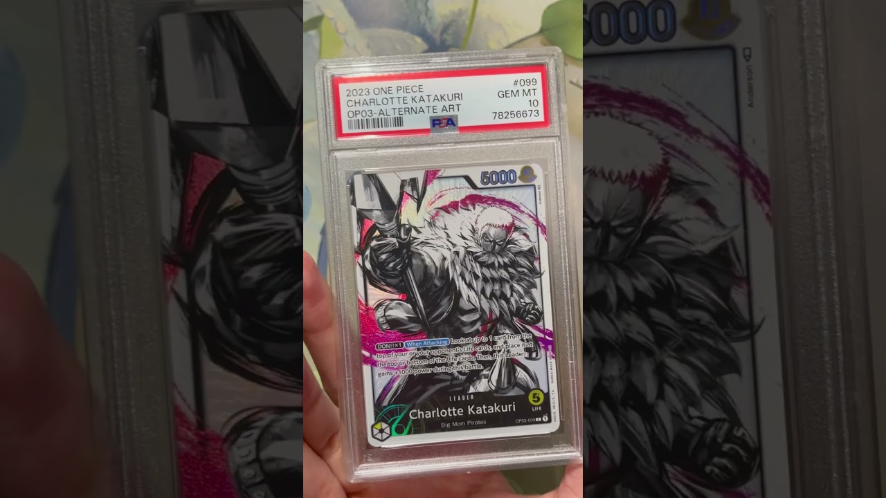 PSA 10 KATAKURI LEADER - ONE PIECE CARD GAME