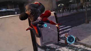 Marvel's Spider Man Remastered Car Crash